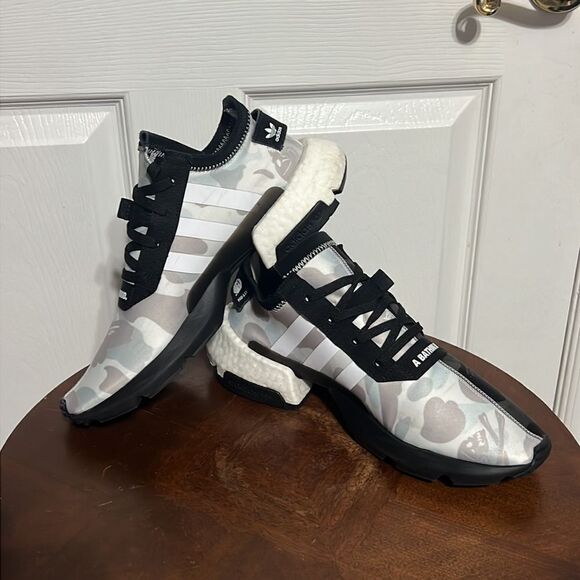 ?? ADIDAS x BAPE NEIGHBORHOOD POD S3.1 Shoes - PERFECT - Men Sz‎ 8.5 - RARE main image 12